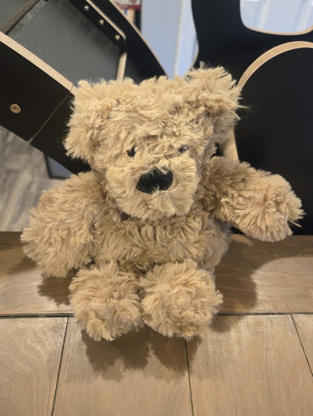 Warmies Jrs Plush Tan Teddy Bear Soft Fluffy Weighted Scented Stuffed Animal